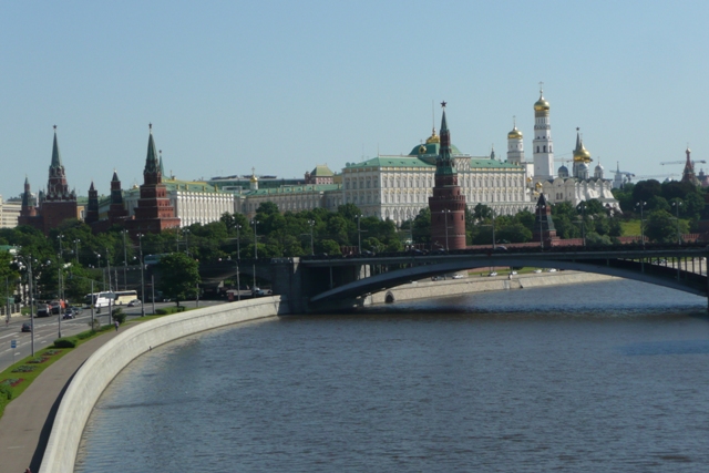 La Moskova et le Kremlin